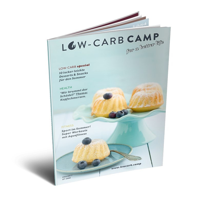 Editorial Design // Low Carb Camp Magazine //  Issue #2